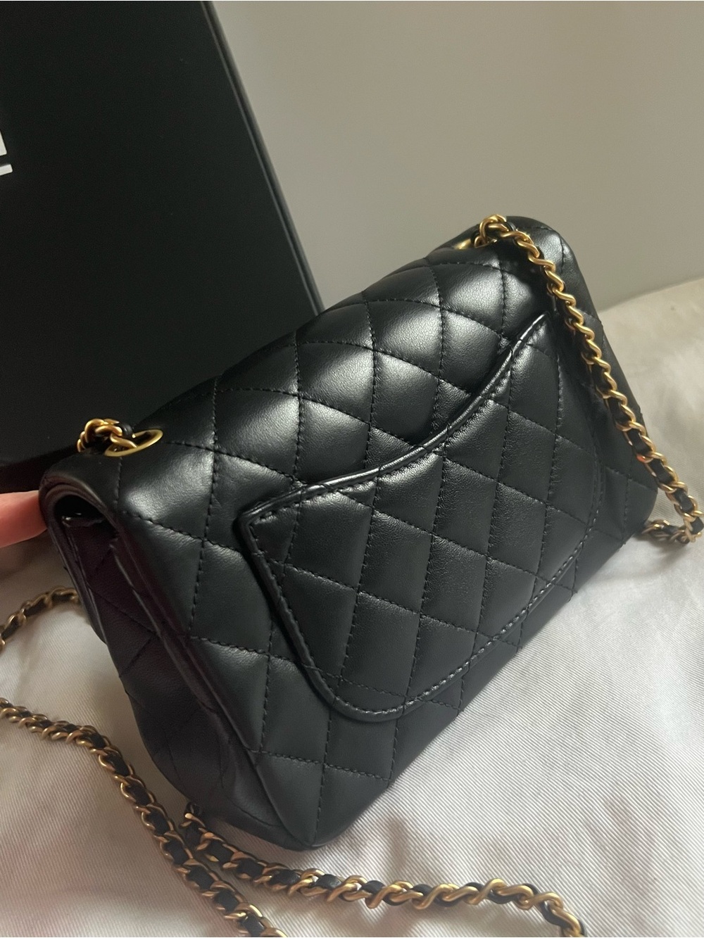 🔥Chanel Mini Rectangular pearl Crush Flap Bag - Picture 5 of 14